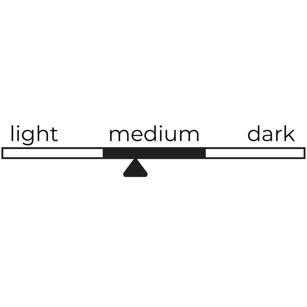 Cerrado Catuai Brazilian roast level slider showing medium roast